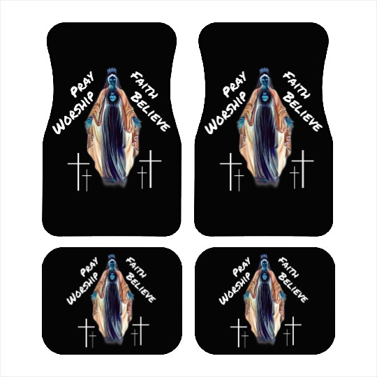 Virgin Mary mother of our lord Car Mats