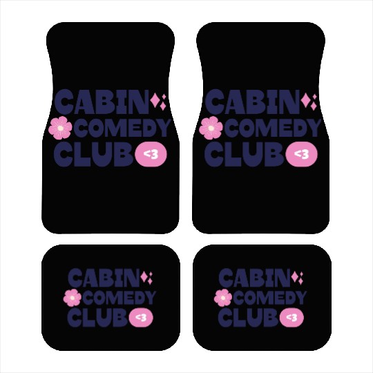 Cabin Comedy Club Car Mats