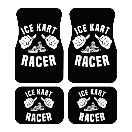 Ice Kart Racer Outfit Car Mats