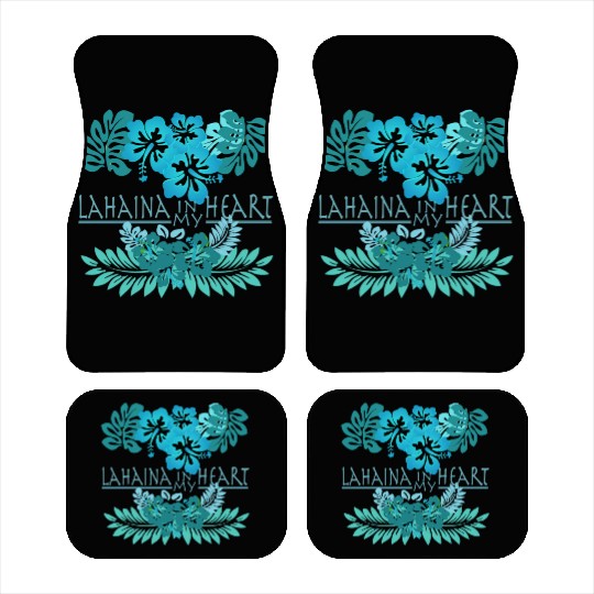 Lahaina in my Heart Car Mats
