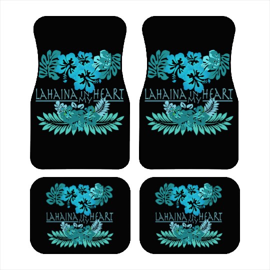 Lahaina in my Heart Car Mats