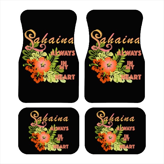 Lahaina: Always in my Heart 1 Car Mats