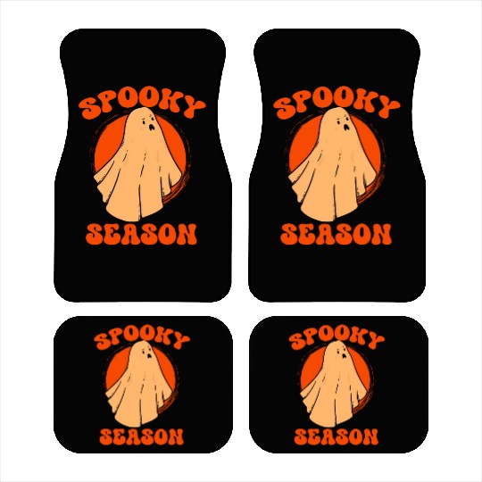 Retro VIntage Halloween Costume Spooky Season Men Car Mats
