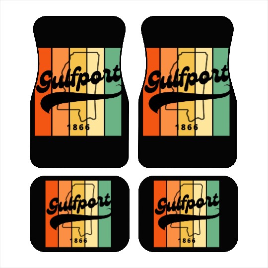 Gulfport Mississippi 1866 Car Mats