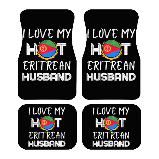 Proud Eritrean Husband Proud Wife Car Mats