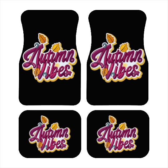 Autumn Vibes Car Mats