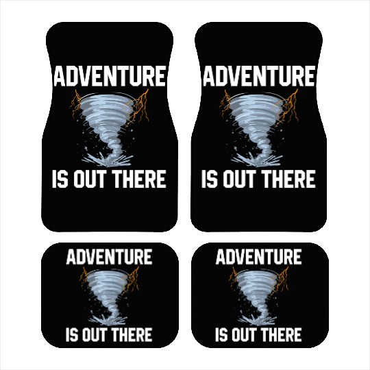 Storm Chaser Sayings | Meteorology Lightning Gifts Car Mats