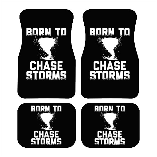 Storm Chaser Gifts | Storm Hunter Lightning Car Mats