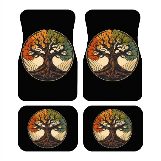 Tree / Wood / Forst / Tree of Life / Leaves Car Mats
