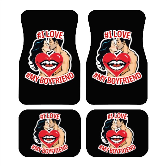 #I love my Boyfriend Car Mats