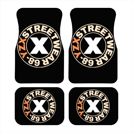 Streetwear x-mark Car Mats