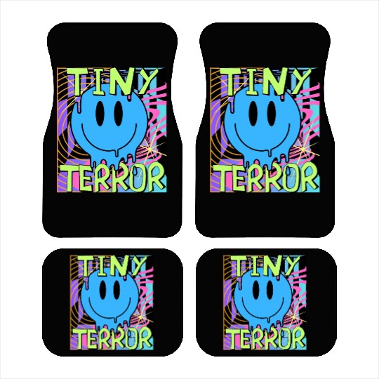 Tiny Terror Streetwear Car Mats All Neon Colors
