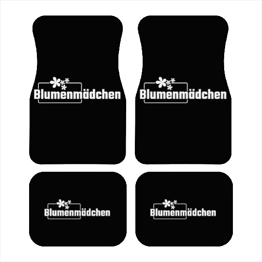 Flower Girl Wedding Car Mats