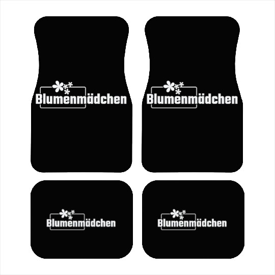Flower Girl Wedding Car Mats