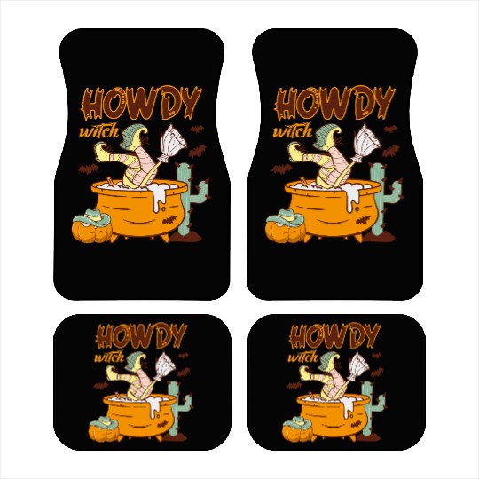 Howdy Witch Car Mats