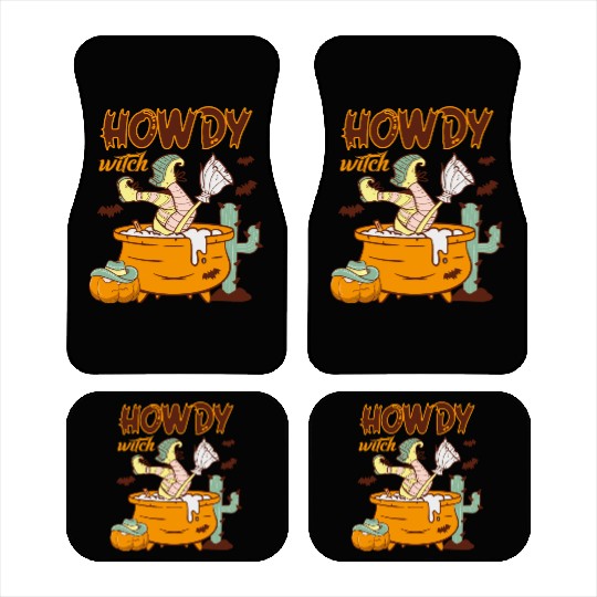 Howdy Witch Car Mats