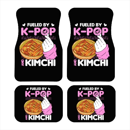 Kimchi Lovers Korean Cuisine Food Gifts Car Mats