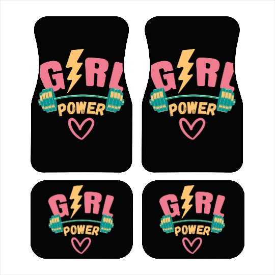 Girl power, gym design. Car Mats