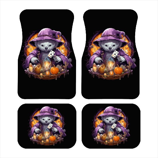 Halloween Mysthical Mochi The Koala Car Mats