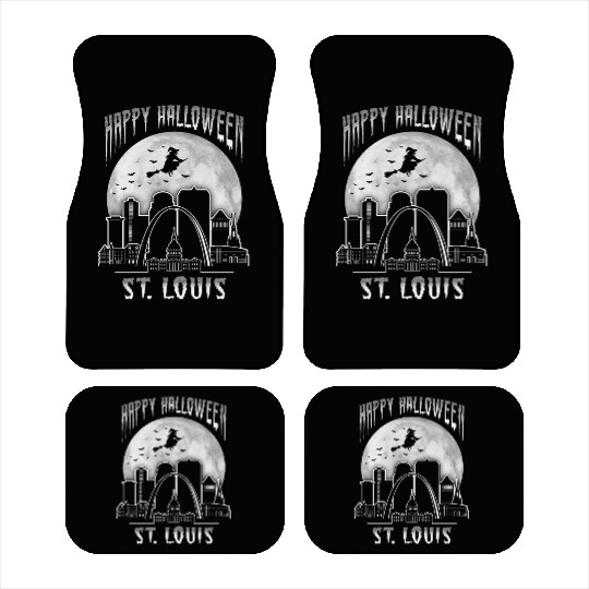 St. Louis Missouri Happy Halloween Car Mats
