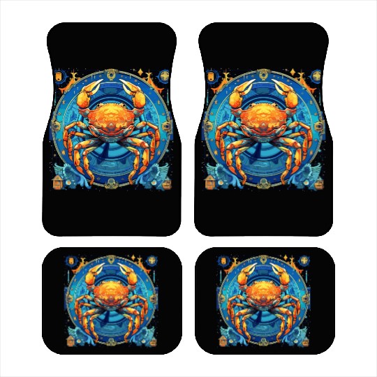 Embrace Your Cancer Identity: Cancer Zodiac Car Mats