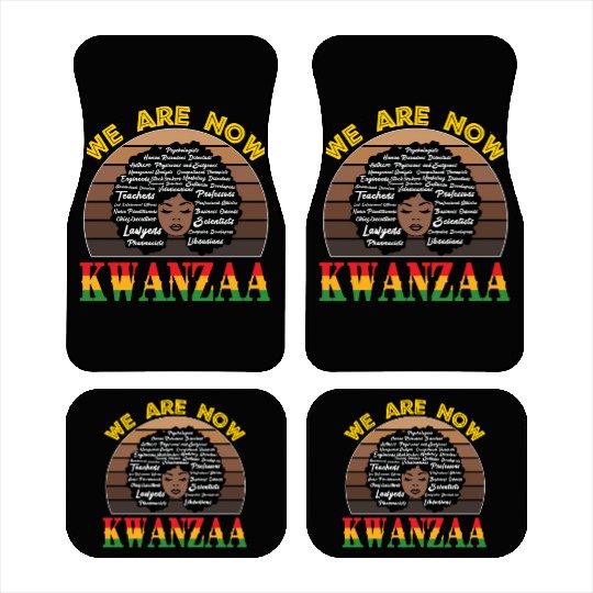 Celebrating All Passions with Kwanzaa Pride Car Mats