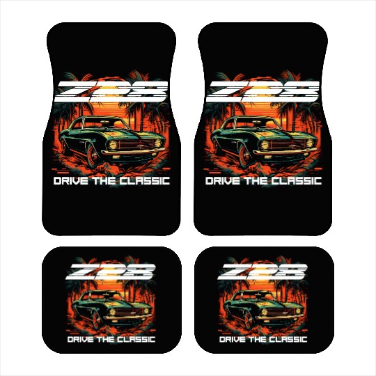 Sunset Camaro Z28 Car Mats