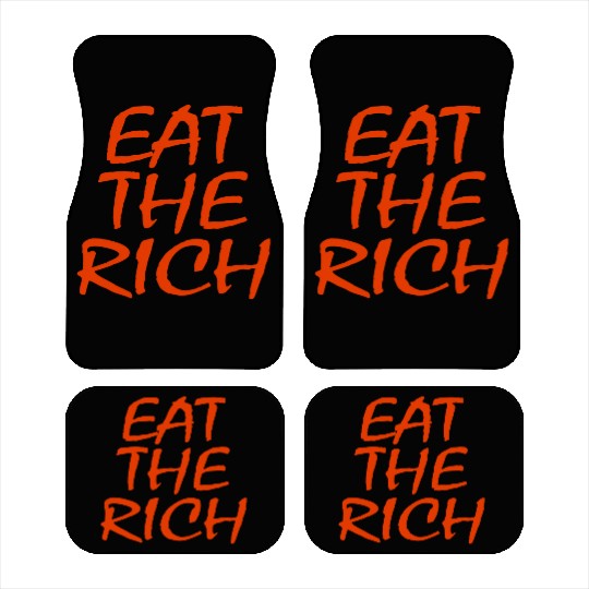 UAW Eat The Rich Car Mats