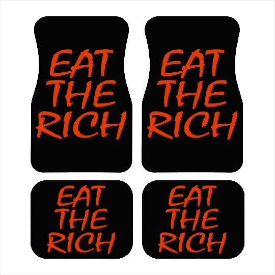UAW Eat The Rich Car Mats