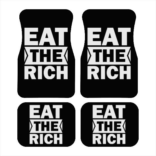 UAW President Eat The Rich Car Mats