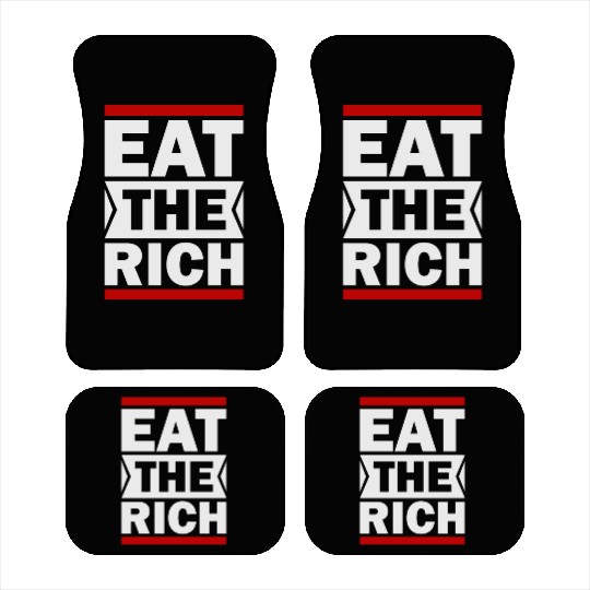 UAW Eat The Rich Car Mats