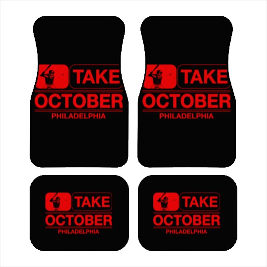 Vintage Philly Take October Philadelphia Car Mats