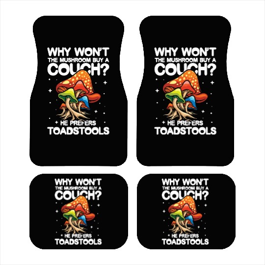 The Mushroom Buy A Coach He Prefers Toadstools Car Mats