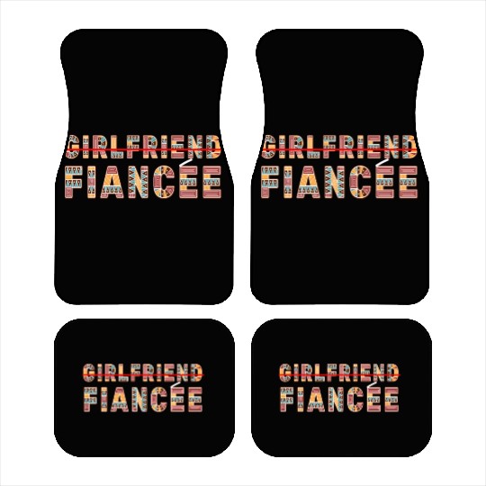 Girlfriend Fiancee Couple Engagement Engaged Car Mats