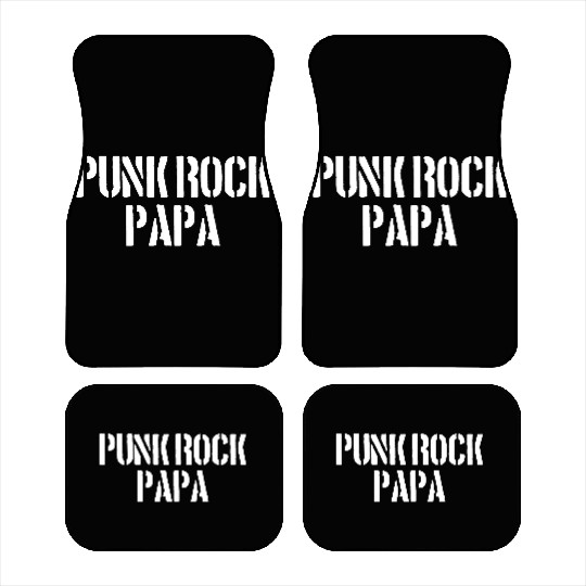 Punk Rock Papa Car Mats