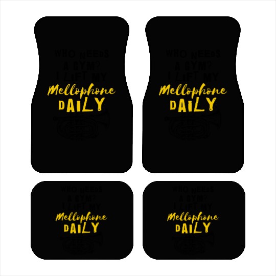 Mellophonist Musical Instrument Orchestra Car Mats