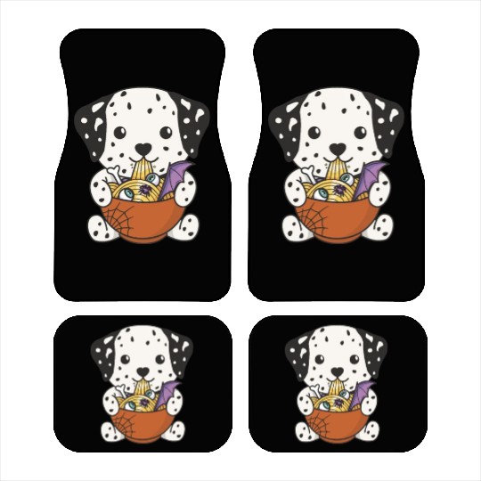 Noodles Japanese Noodles Halloween Dalmatians Car Mats