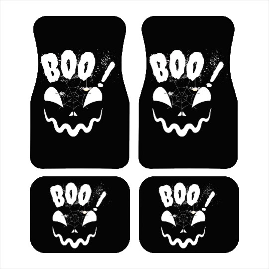 Boo Halloween day Car Mats