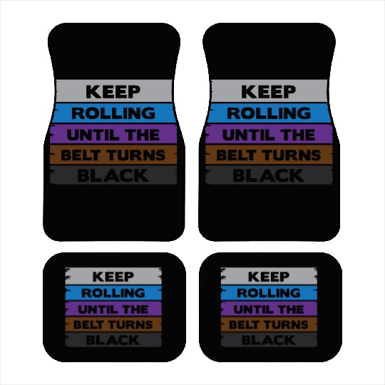 COOL JIU JITSU BELTS Car Mats