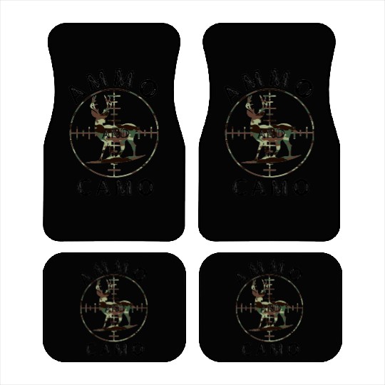 It’s Hunting Season! Ammo snd Camo Car Mats