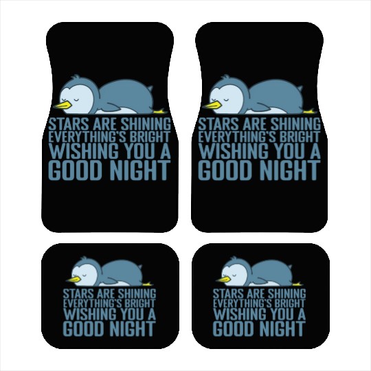 Stars are shining, everything's Bright Car Mats