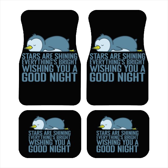 Stars are shining, everything's Bright Car Mats
