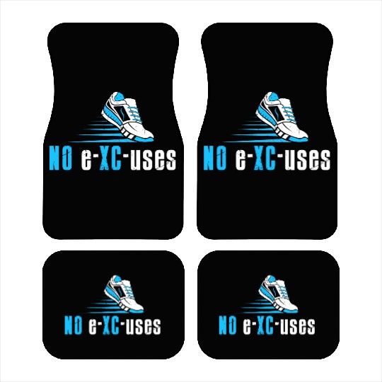 Distance Runner XC Cross Country Running Car Mats