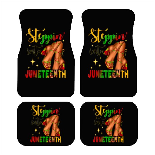 Black History juneteenth freeish Car Mats