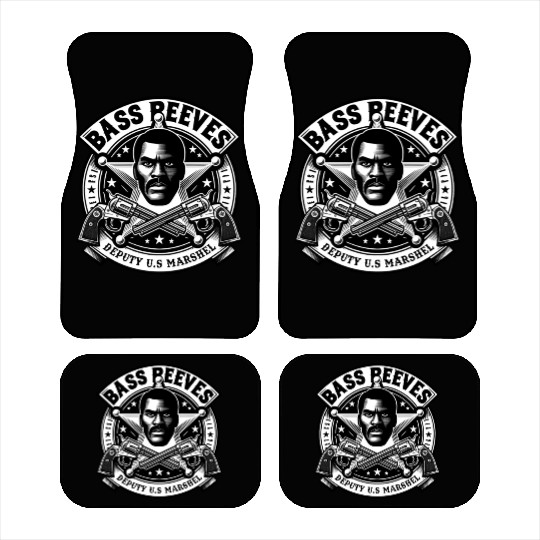 Bass Reeves Deputy US Marshel Car Mats