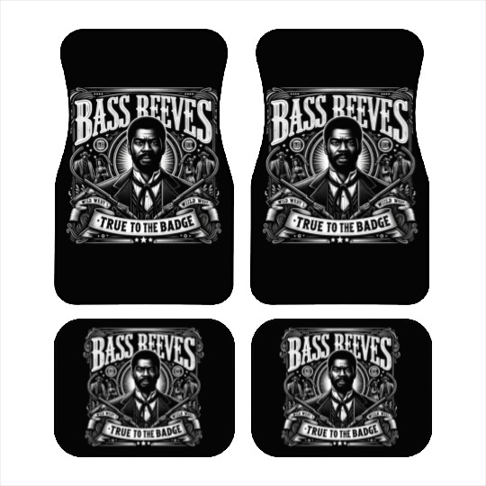 Bass Reeves Deputy US Marshal Car Mats