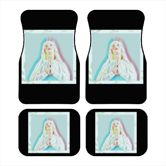 Virgin Mary Praying Car Mats