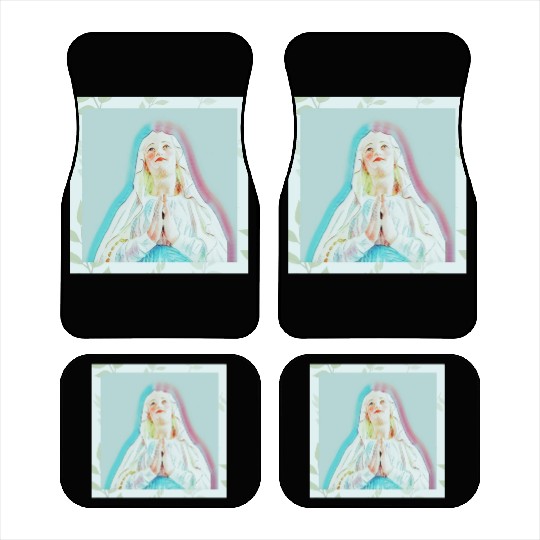 Virgin Mary Praying Car Mats