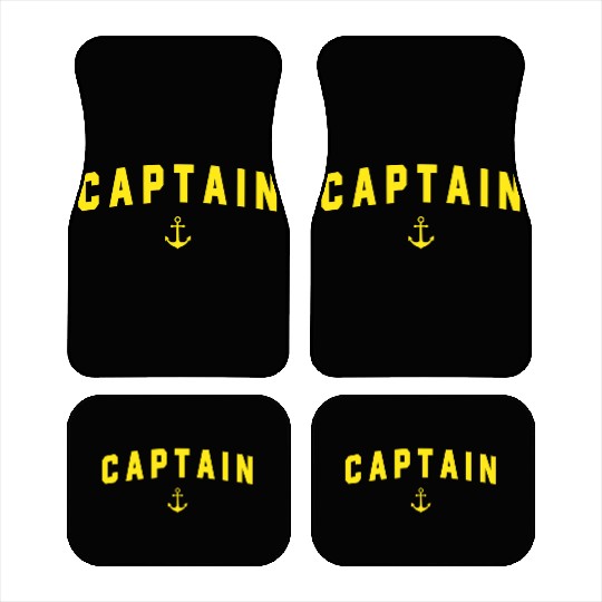 Navy Blue Captain Car Mats