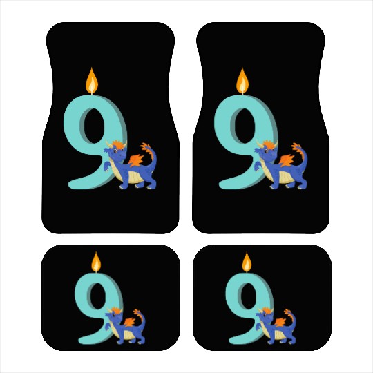 9 Years - Dragon Number 9 Car Mats